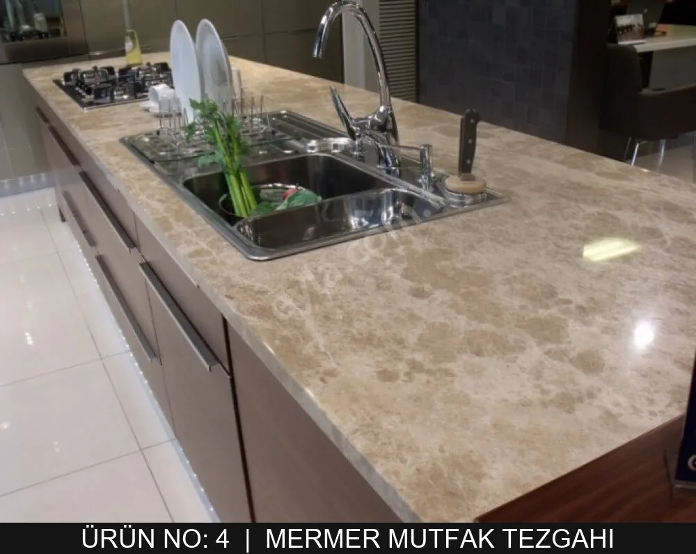 Mermer Mutfak Tezgahı Ürün 004