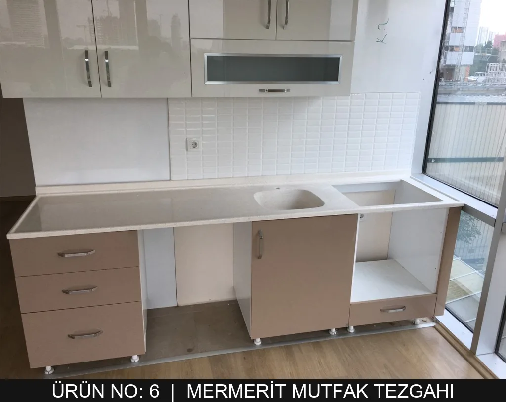 Mermerit Mutfak Tezgahı Ürün 006