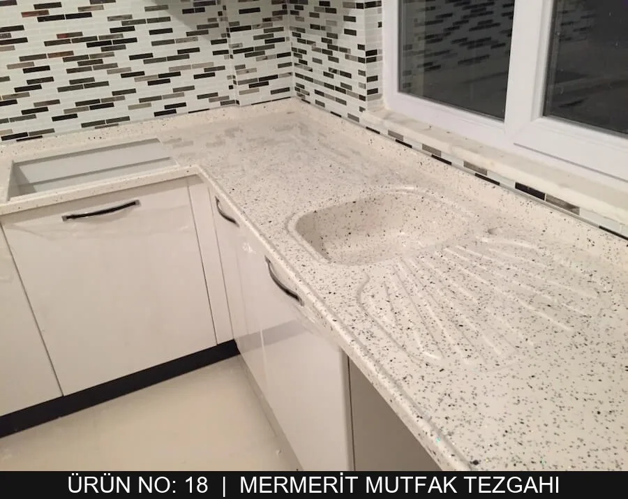 Mermerit Mutfak Tezgahı Ürün 018